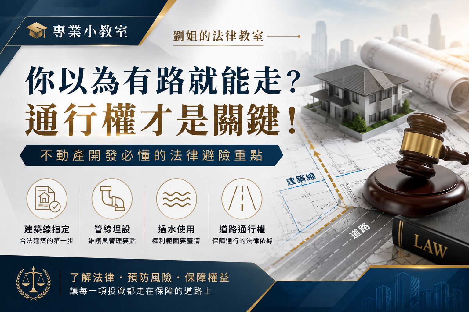 有路不一定能走!買土地前一定要懂的「通行權」